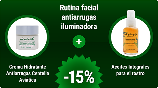 Rutina facial antiarrugas iluminadora